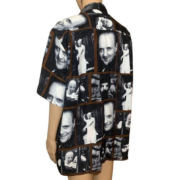 WACKO MARIA SILENCE OF THE LAMBS HAWAIIAN SHIRT MENS SZ M NEW NWT. #38 - Picture 7 of 11